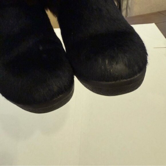 Tecnica Black Goat Fur Cow Hair Apres Ski Winter Boots EUR 38 Women’s Size 7.5 - Picture 11 of 11